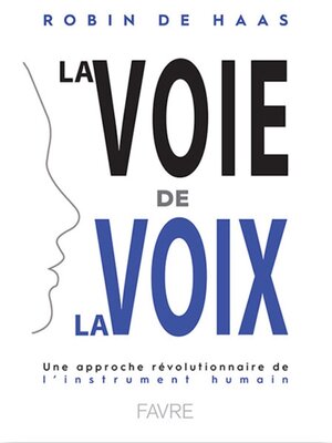 cover image of La voie de la voix